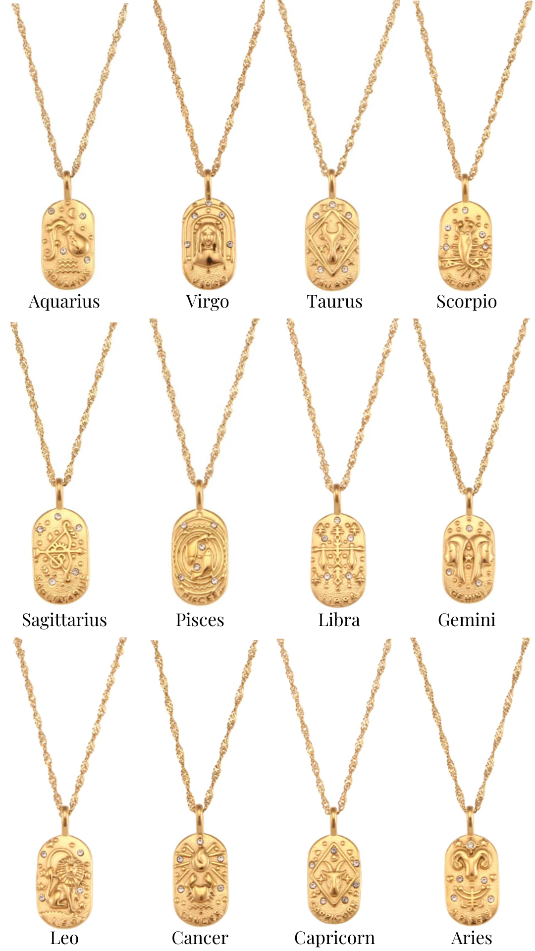 The Zodiac Necklace