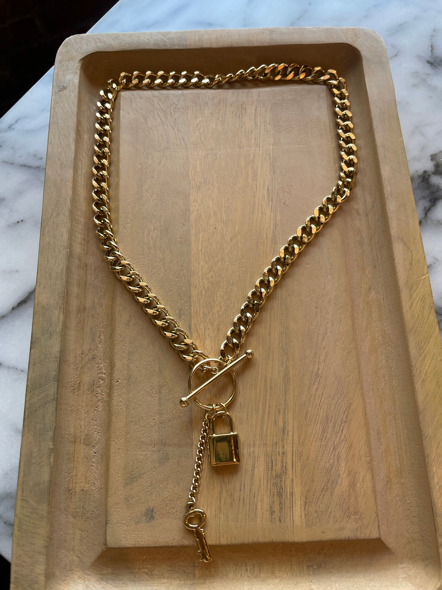 Lock & Key Necklace